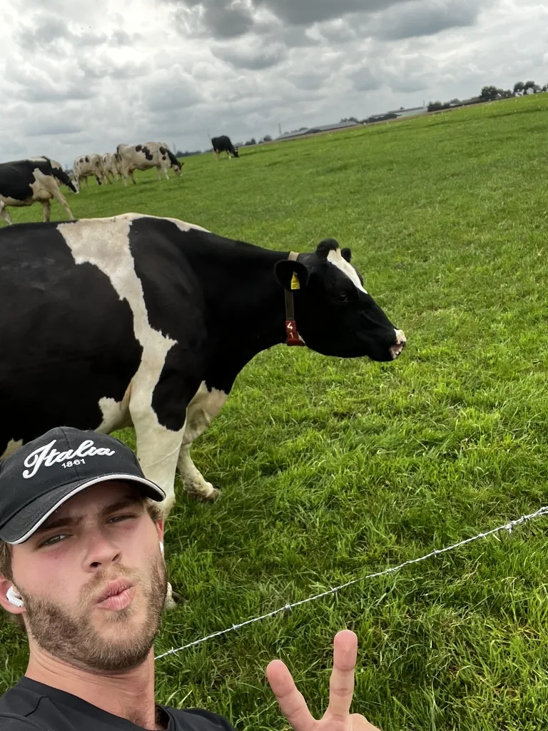 De knapste man van Limburg in het veld
